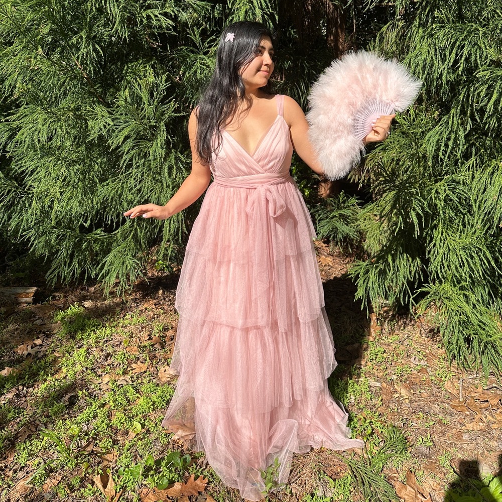 Pink Tier dress